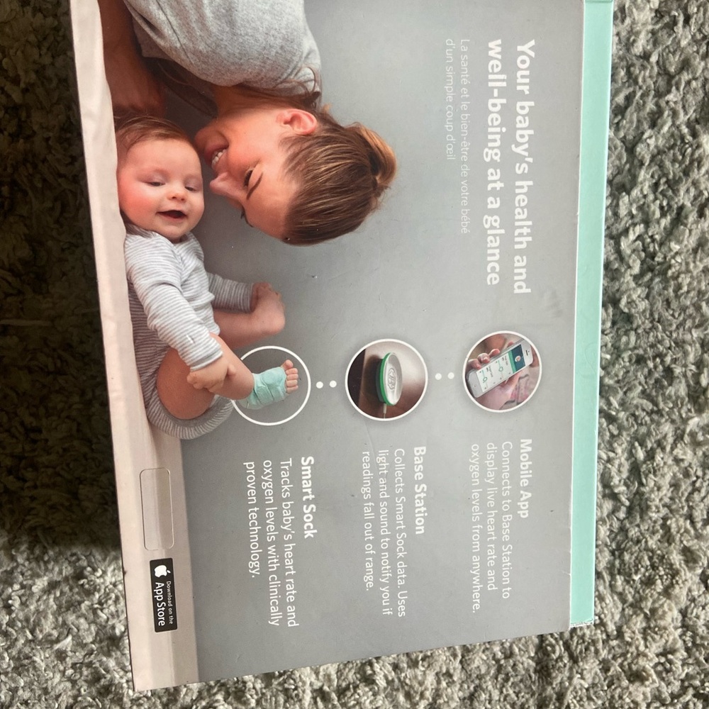 Owlet smart sock